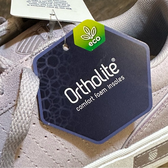 K-Swiss Court Block purple sneakers size 7.5 BNWT - Picture 10 of 11